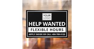 Image result for help wanted sign window