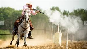 Image result for horse girl gun
