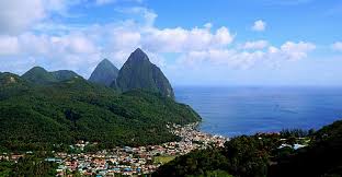 Image result for pitons lucia
