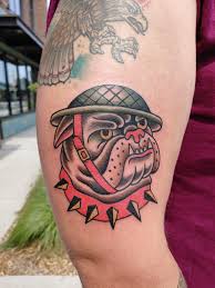 Image result for bulldog tattoos