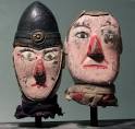 Circa 1920's Folk Art Carved