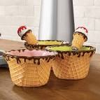 Waffle Cone Ice Cream Bowls - The Green Head