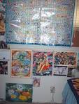 The anime art gallery that is my room | Mei Ri anime Meng 