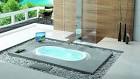 Elegant Modern Simple Bathroom Jacuzzi Decoration Ideas Picture ...