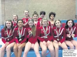 Image result for Usk Valley Trampoline Club