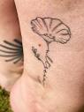 Camino Tattoos - Anonymous sent us : "Got the shell-tattoo at home ...