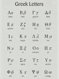 Image result for greek alphabet