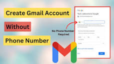 How To Create Gmail Account Without Phone Number Verification ...