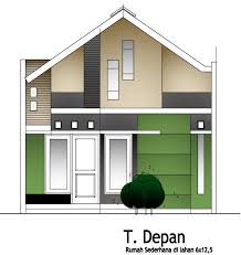 sketsa rumah 6x10 sederhana | Info Bisnis Properti