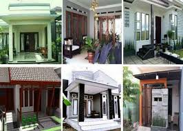 CONTOH GAMBAR DESAIN TERAS RUMAH MODERN UNIK YANG PRAKTIS ...