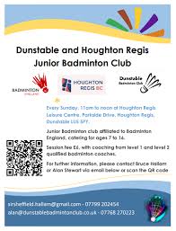 Image result for Dunstable Junior Badminton Club