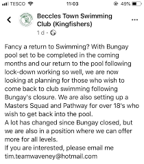 Image result for Lowestoft & Oulton Broad Swimming Club