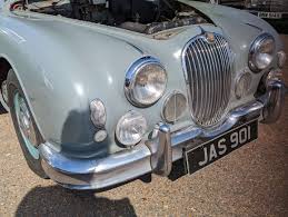 Image result for Silver Gray 1959 Jaguar