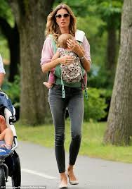 Image result for Ergo Baby Carrier Gisele Bundchen and Benjamin Brady