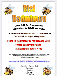 Image result for Ebbisham Badminton Club
