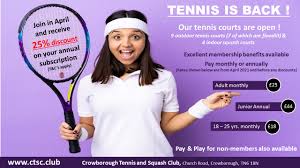 Image result for Crowborough Tennis and Squash Club