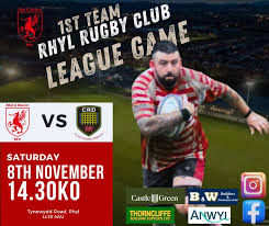 Image result for The Rhyl and District Rugby Union Football Club
