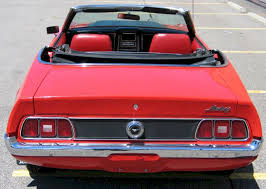 Image result for Bright Red 1972 Mustang