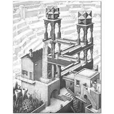 Image result for escher waterfall