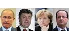 German, French leaders to take Ukraine peace plan to Kiev, Moscow.