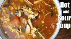 Hot and Sour Soup (酸辣汤） - Chinese Traditional Spicy and Sour ...