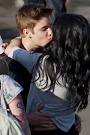 Justin Bieber and Selena Gomez Kiss on the Set of His Music Video