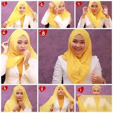 Tutorial hijab modern terbaru - Info Busana Muslim
