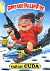 Sarah Palin Garbage Pail Kid Card… Sara 'Cuda! | White Rabbit Cult
