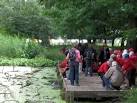 School Party at the pond near the Bridgewater Monument, Ashridge - via Daymix