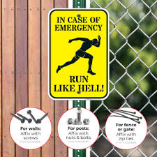 Image result for Значок in case of emergency - run like hell