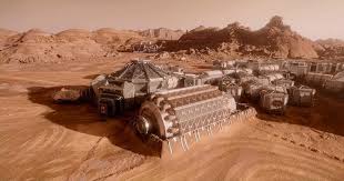 Image result for mars buildings
