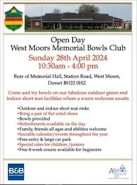 Image result for West Moors Memorial Bowling Club