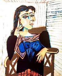 Image result for Pablo Picasso, Portrait of Dora Maar