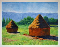 Image result for Monet haystacks