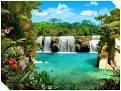 Living 3D Waterfalls
