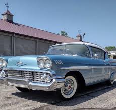 Image result for Silver Blue 1958 Chevrolet