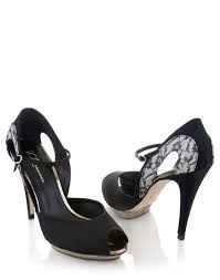 Black and White Dominique Wedding Shoes 1 | Wedding Inspiration Trends