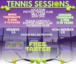 Image result for Potton Tennis Club
