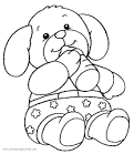 Bear coloring page