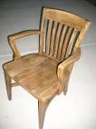Antique Vintage Solid Wood Office Chair in Mt Prospect, IL, USA ~ Krrb