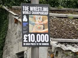 Image result for Toe Wrestling World Championships