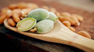 Image result for fresh green almonds