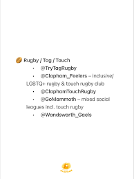 Image result for Clapham Common Touch Rugby