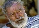 This photo of Ernest Hemingway