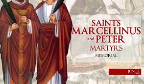 Image result for Saints Marcellinus and Peter