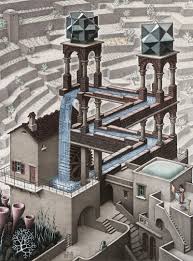 Image result for escher waterfall