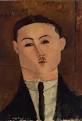 Lot 54, "Paul Guillaume," by Amedeo Modigliani, oil on board laid down on ... - f06sip1t