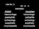 YouTube - American and British English spelling differences - YouTube