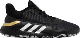 adidas Pro Bounce 2019 Low Black Gold Metallic for Sale ...