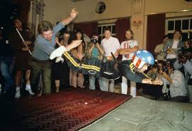 Image result for The big shot Dwarf tossing club